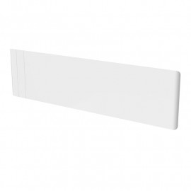 Radiateur inertie Fonte Active Chamane Intuis - Plinthe - 1500W - Blanc