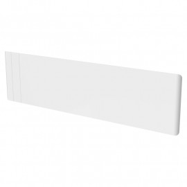 Radiateur inertie Fonte Active Chamane Intuis - Plinthe - 1000W - Blanc