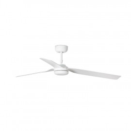 Ventilateur plafond Punt Faro - Connecté - 17,6m² - Moteur DC - Blanc
