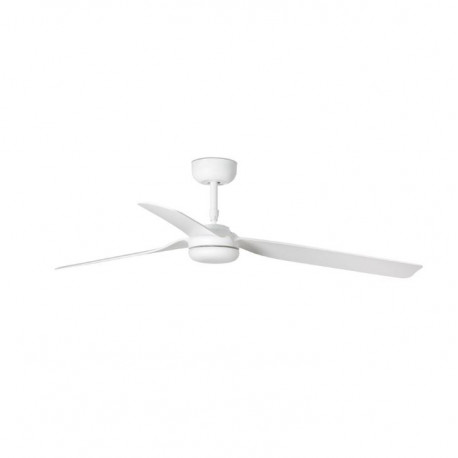 Ventilateur plafond Punt Faro - Connecté - 17,6m² - Moteur DC - Blanc