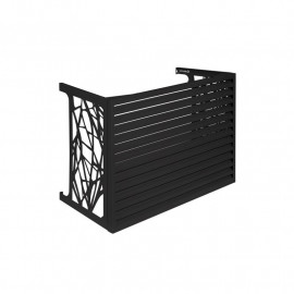 Cache-clim & ventilation Initiale Atlantic - Anthracite