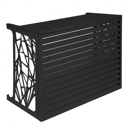 Cache-clim avec capot supérieur Confort Atlantic - Anthracite -
