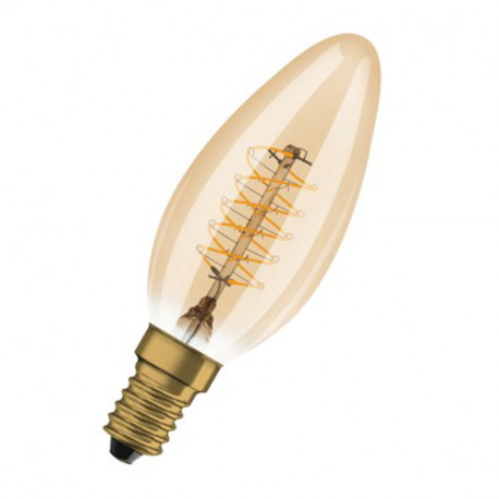 Ampoule LED filament vintage bougie Gold Osram - Dim - E14 - 3,4W - 250lm