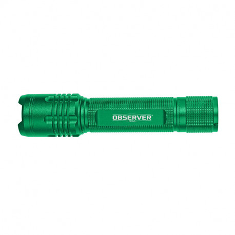 Lampe de poche Observer tools - Vert - Portée 252m - Lumens 1000 -  Garantie à vie