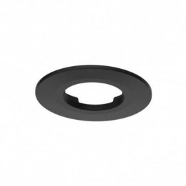 Collerette ronde fixe pour spot Éclat II Miidex - Ø82 mm - Noir