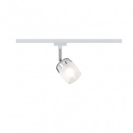 Spot sur rail Blossom Paulmann Blanc, Clair, Satiné - G9