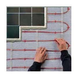 Plancher rayonnant électrique pour construction neuve - T2 red - 800W