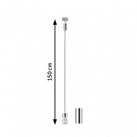 Suspension Urail 2Easy Paulmann - E27 - Chrome mat, Chrome