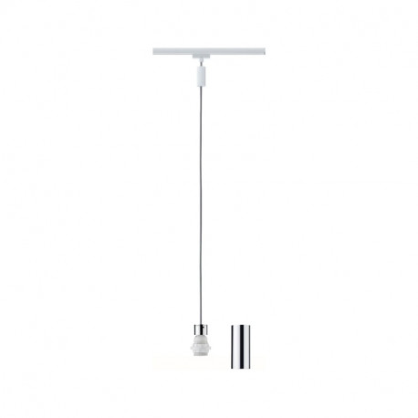 Suspension Urail 2Easy Basic Paulmann E27 Blanc, Chrome