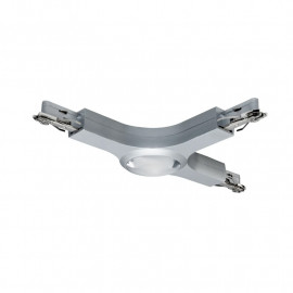 Connecteur LED "T" allumé Paulmann - 5,3W - 2 700K - Chrome mat