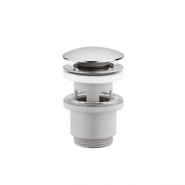 Bonde lavabo MB Expert - Clic clac - Racc 1"1/4 - ABS chromé