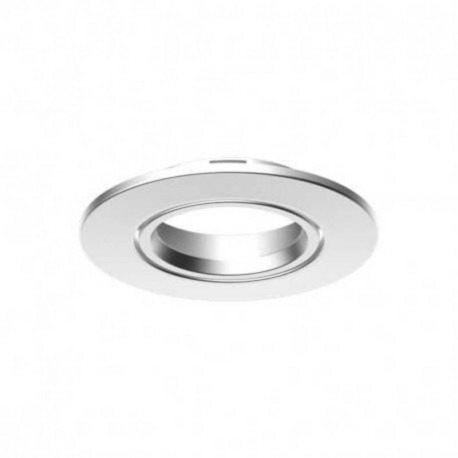 Collerette ronde inclinable pour spot Éclat II Miidex - Ø82 mm - Aluminium