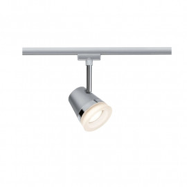 Spot Cone sur rail Urail Paulmann 5W - GU10 - 2 700 - 6 500K Chrome mat, Chrome