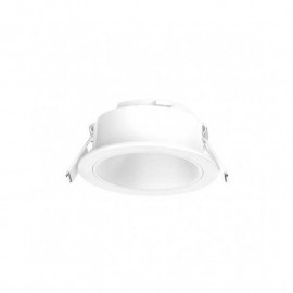 Collerette basse luminance ronde pour spot Éclat II Miidex - Ø82 mm - Blanc