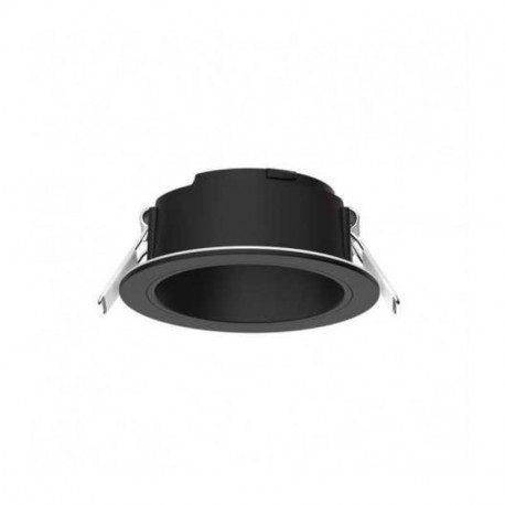 Collerette basse luminance ronde pour spot Éclat II Miidex - Ø82 mm - Noir