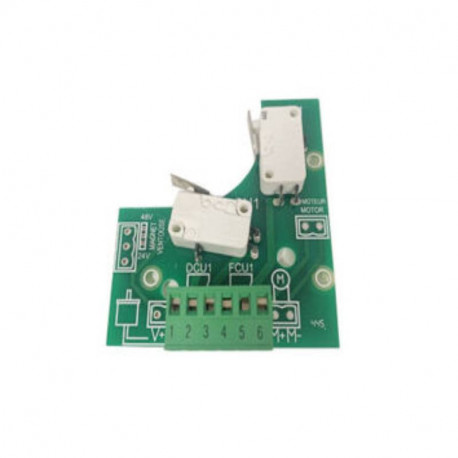 Kit contacts fin/début de course FCU1+DCU1 Aldes - Pour clapets Isone avec ventouse