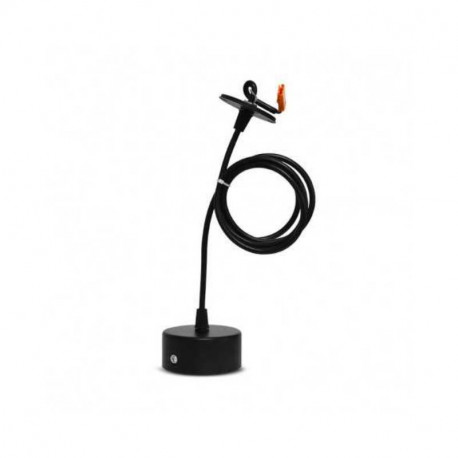 Support de montage en suspension Miidex - Pour spot Modular 18W - Noir