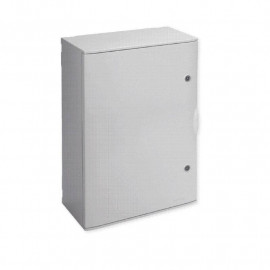 Coffret polyester étanche Pedro PP04 Iboco - IP66 - 650x430x210mm - Porte pleine - Gris