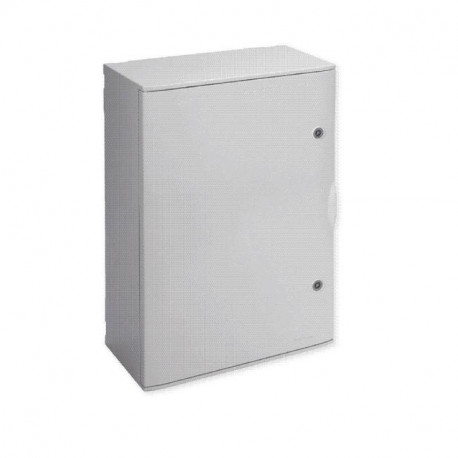 Coffret polyester étanche Pedro PP04 Iboco - IP66 - 650x430x210mm - Porte pleine - Gris