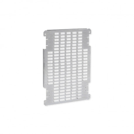 Platine perforée Quick Iboco - Pour coffret IP66 Pedro 07 - Acier galvanisé