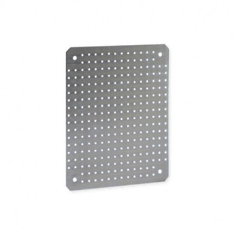 Platine perforée Iboco - Pour coffret IP66 Pedro 05 - Acier galvanisé