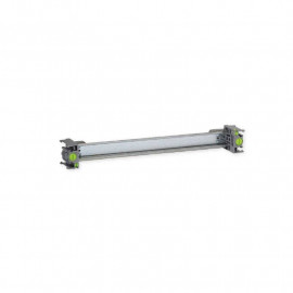 Guide DIN 18 modules Iboco - Pour coffret IP66 Pedro 03 et 04 - Acier