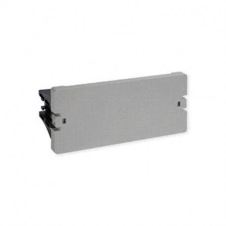Lot de 12 plastrons modulaires pleins Iboco - Pour coffret IP66 Pedro 02 - Polypropylène