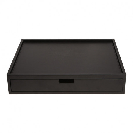 Plateau tiroir Charme JVD - Noir - XL