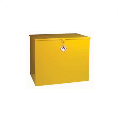 Armoire en acier pour produits dangereux RS PRO - Jaune - Verrouillable