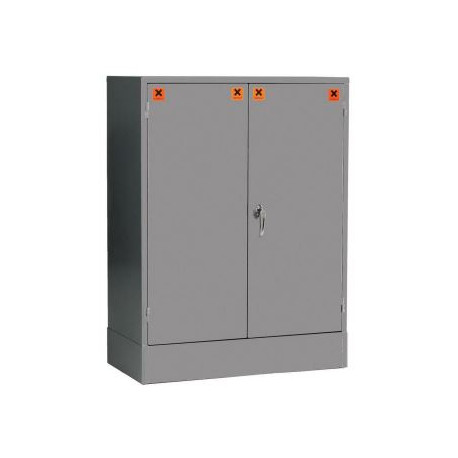 Armoire pour produits inflammables RS PRO - 2 Etagères - Grise - Verrouillable