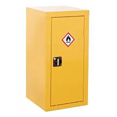 Armoire pour produits inflammables RS PRO - 1 étagère - Jaune - Verrouillable