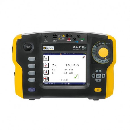 Testeur multifonction Ca 6116 N Chauvin Arnoux - IP53 - LCD