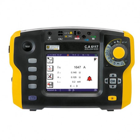 Testeur multifonction CA 6117 Chauvin Arnoux - IP53 - LCD