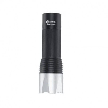 Torche Pro LED Elwis Pro - Distance du faisceau 260m - 650Lm - Noir