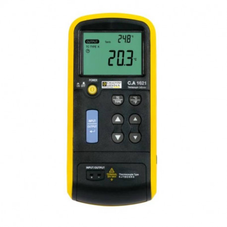 Calibrateur de température CA 1621 Chauvin Arnoux - Sonde thermocouple - Type B, E, J, K, N, R, S, T