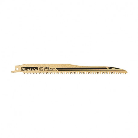 Jeu de 5 lames de scie sabre HCS Makita - Longueur de coupe 180mm - Pour bois
