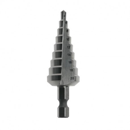 Foret étagé HSS Makita - Ø Max12mm - 9 pas