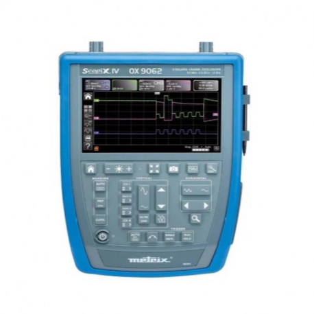 Oscilloscope portable SCOPIX IV Metrix - 2 voies isolées - IP54 - 60MHz
