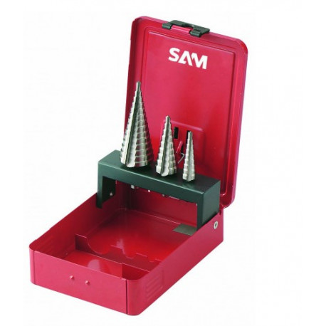 Coffret de forets Sam - 3 pièces - 4 à 30mm