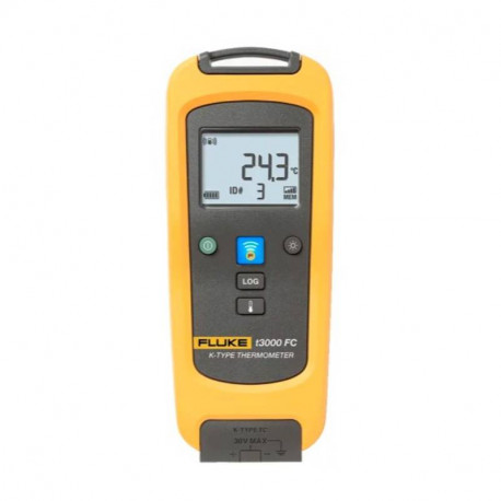 Thermomètre numérique sans fil T3000 FC Fluke - 1 voie de mesure pour K - IP42