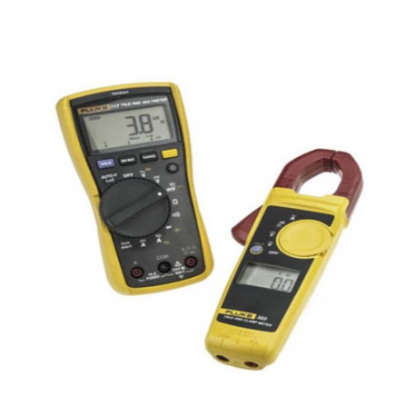 Kit multimètre industriel Fluke 117 + 323 - TRMS - avec mallette