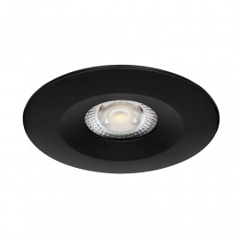 Spot encastré Aspen CCT Aric - Dimmable - 450Lm - IP20/65 - Noir