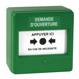 Coffret de sécurité demande d'ouverture 3000 Cooper Security - Simple action - vert