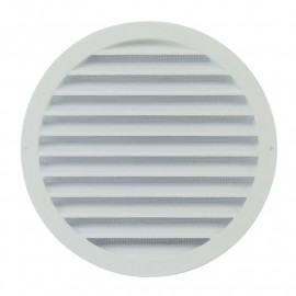 Grille extérieure Gac m125 Atlantic clim & Ventil - Alu - Circulaire - D125