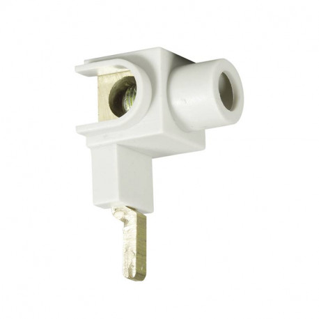 Borne à vis simple Eur'Ohm - Pour cage à vis - 16/25mm² mm - 63A max - 400V AC