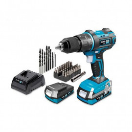 Perceuse à percussion - 20V - 2 batteries 2.0Ah et chargeur