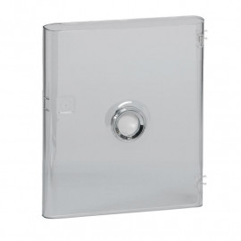 Porte transparente pour coffret Drivia 13 modules - 1 rangée