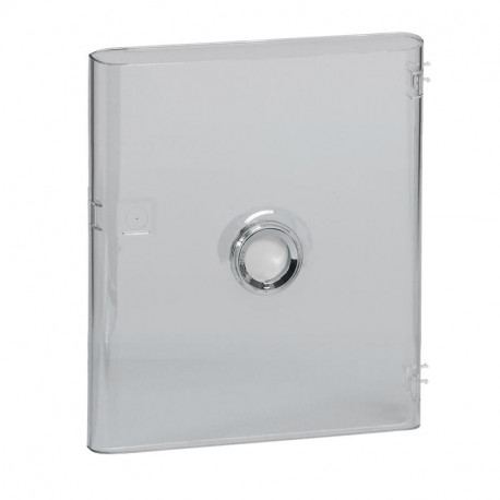Porte transparente pour coffret Drivia 13 modules - 1 rangée