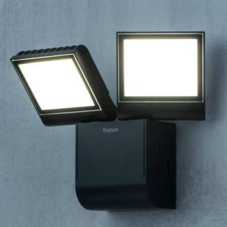 Projecteur LED theLeda S17-100L BK Theben - Noir
