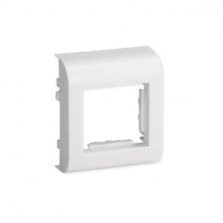 Support d'appareillage PDA-45N - Pour goulotte TA-E et TA-G pour goulotte largeur 80mm - 45x45mm - Blanc
